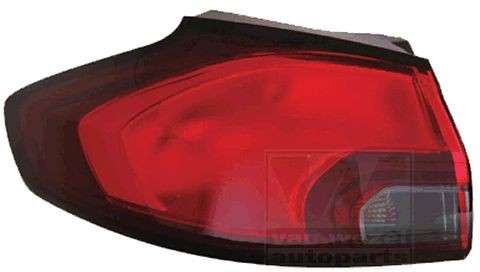 VAN WEZEL 3872931 Rear light Left, without LED, Outer section-image-7998039