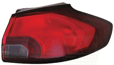 VAN WEZEL 3872932 Rear light Right, without bulb holder, Outer section-image-7998040