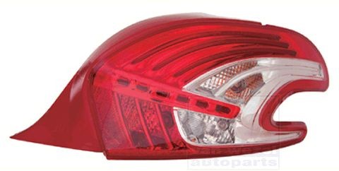 VAN WEZEL 4034922 Rear light Right, with bulb holder-image-7998053