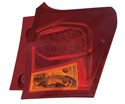 VAN WEZEL 5407936 Rear light Right, without bulb holder, Outer section-image-7998139