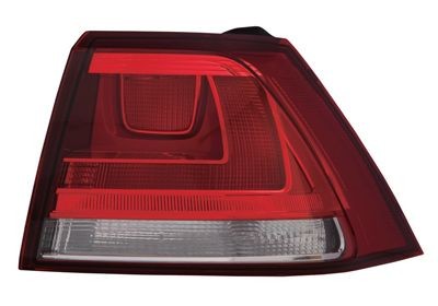 VAN WEZEL 5766922 Rear light Right, with bulb holder, Outer section-image-7998167