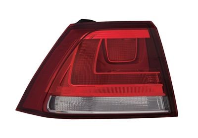 VAN WEZEL 5766931 Rear light Left, without bulb holder, Outer section-image-7998170