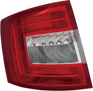VAN WEZEL 7624925 Rear light Left, without bulb holder-image-7998206