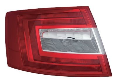 VAN WEZEL 7624931 Rear light Left, without bulb holder-image-7998208