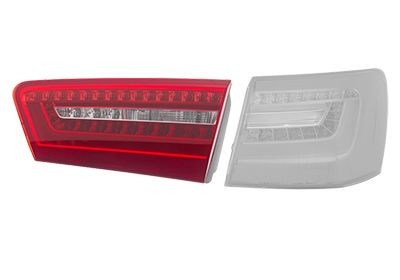 VAN WEZEL 0343928U Rear light Right, with bulb holder, Inner Section-image-8003279