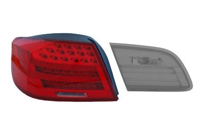 VAN WEZEL 0665925U Rear light Left, with bulb holder, Outer section-image-8003289