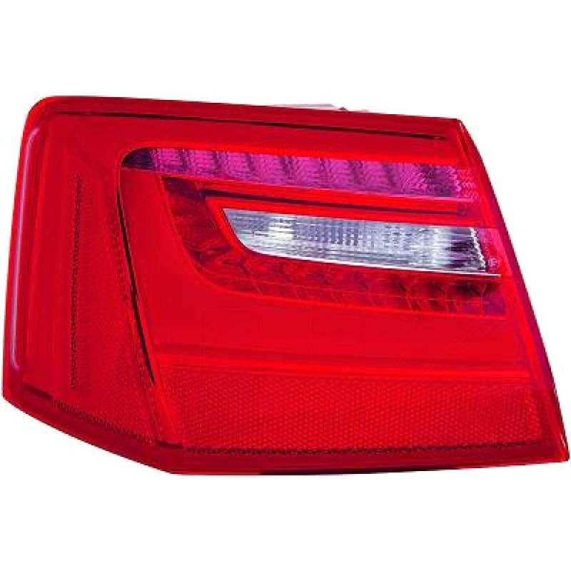 DIEDERICHS 1028190 Rear light Right, with bulb holder, Outer section, W16W-image-8008791