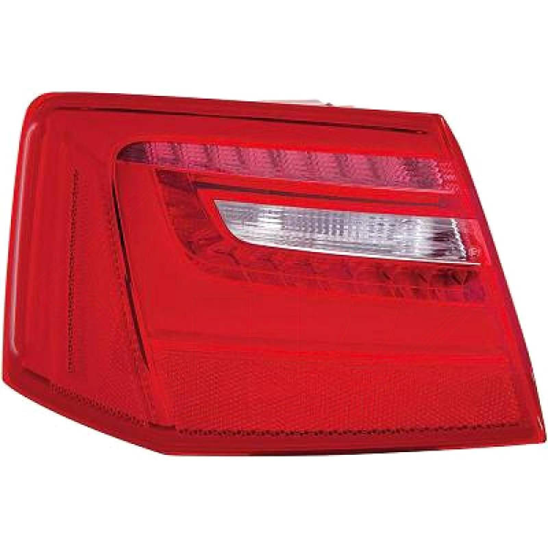 DIEDERICHS 1028191 Rear light Left, with bulb holder, Outer section, W16W-image-8008792