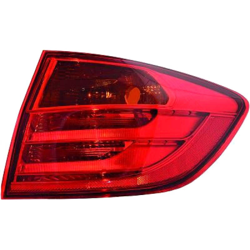 DIEDERICHS 1217690 Rear light Right, Outer section, P21W-image-8009064