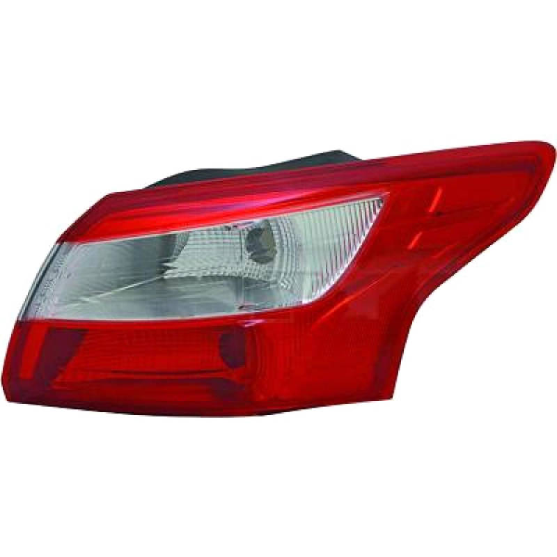 DIEDERICHS 1418091 Rear light Left, without bulb holder, PY21W-image-8009334
