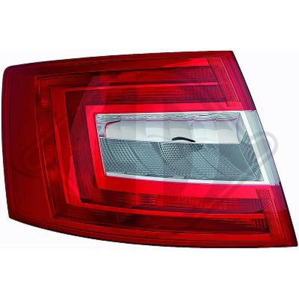 DIEDERICHS 7832091 Rear light Left, W5W-image-8012073
