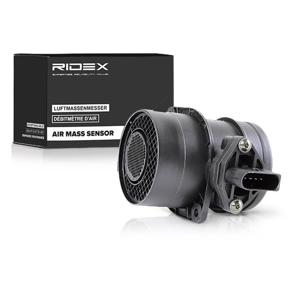 Side view of RIDEX 3926A0002 Mass air flow sensor with housing