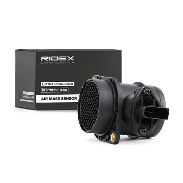 Side view of RIDEX 3926A0062 Mass air flow sensor with housing