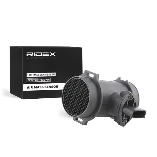 Side view of RIDEX 3926A0003 Mass air flow sensor with housing
