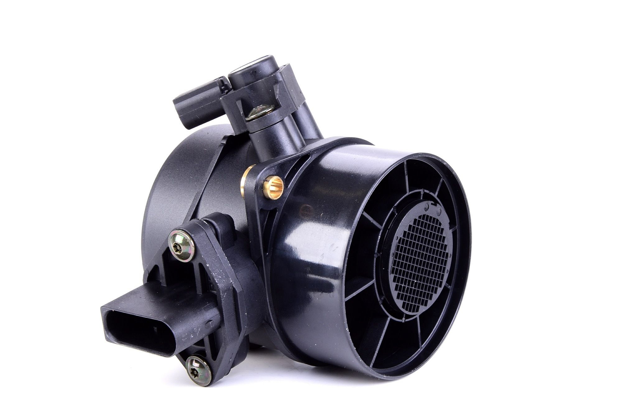 Side view of RIDEX 3926A0071 Mass air flow sensor with housing