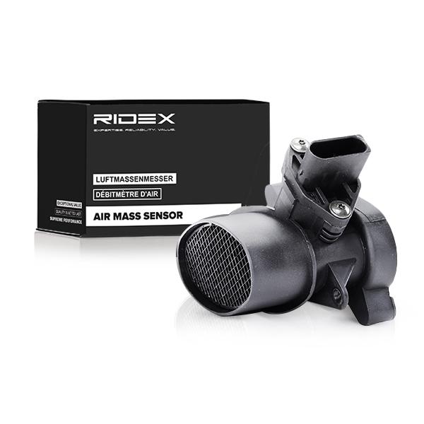 Side view of RIDEX 3926A0066 Mass air flow sensor with housing
