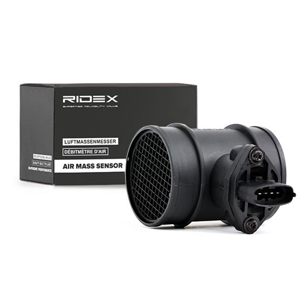 Side view of RIDEX 3926A0017 Mass air flow sensor with housing