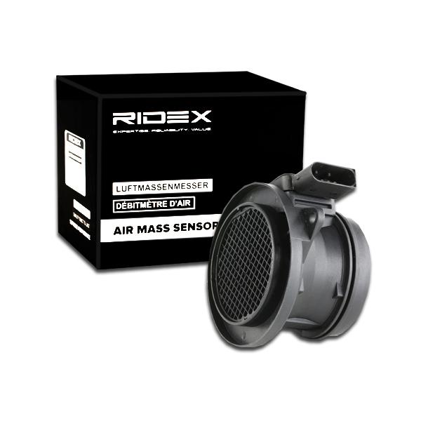 Side view of RIDEX 3926A0058 Mass air flow sensor with housing