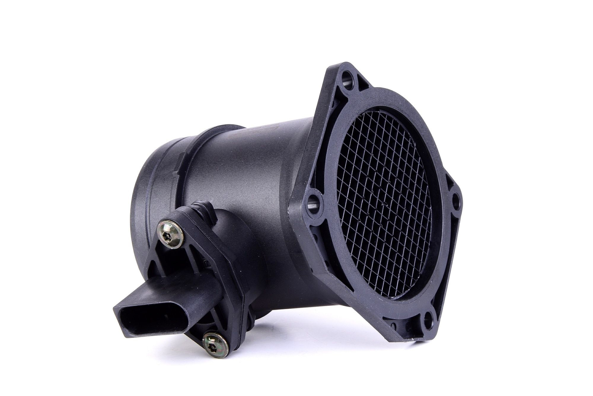 Side view of RIDEX 3926A0077 Mass air flow sensor with housing
