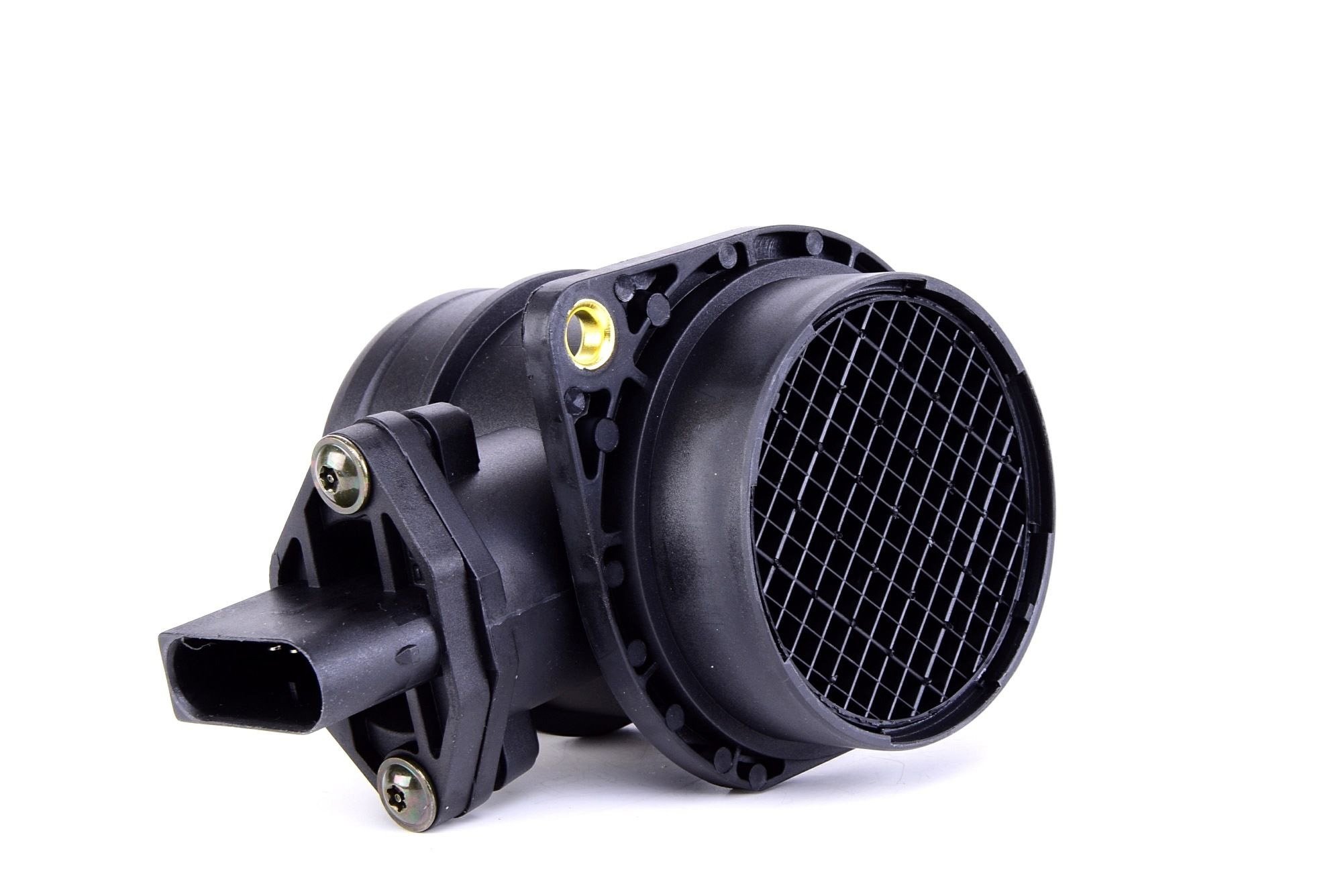Side view of RIDEX 3926A0070 Mass air flow sensor with housing