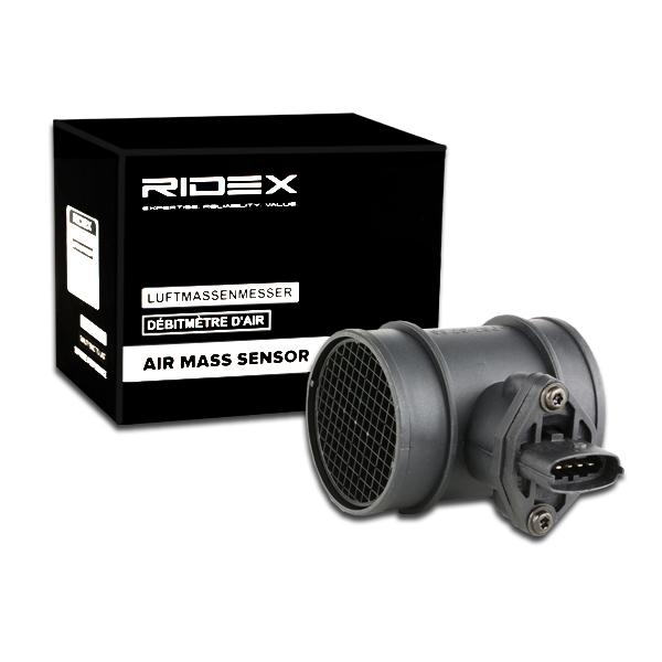 Side view of RIDEX 3926A0025 Mass air flow sensor with housing