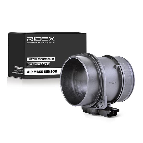 Side view of RIDEX 3926A0029 Mass air flow sensor with housing