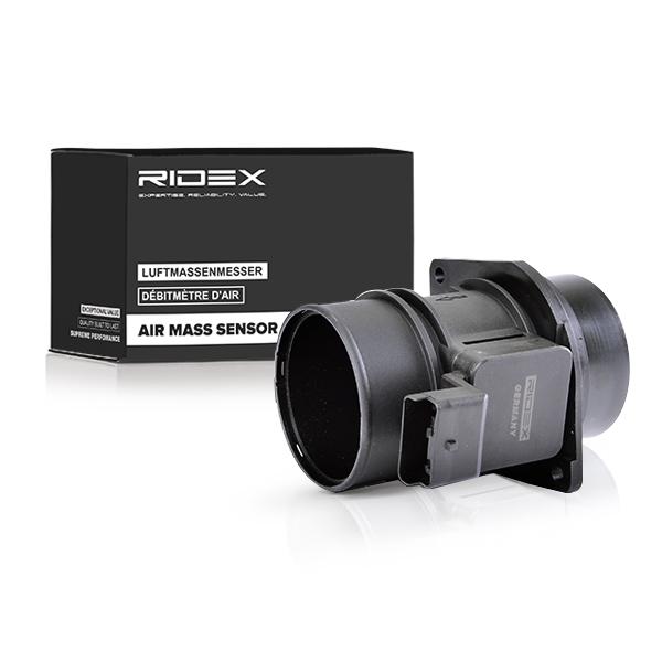 RIDEX 3926A0081 Mass air flow sensor with housing-image-8053903