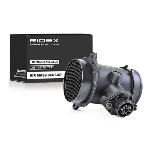 Side view of RIDEX 3926A0046 Mass air flow sensor with housing