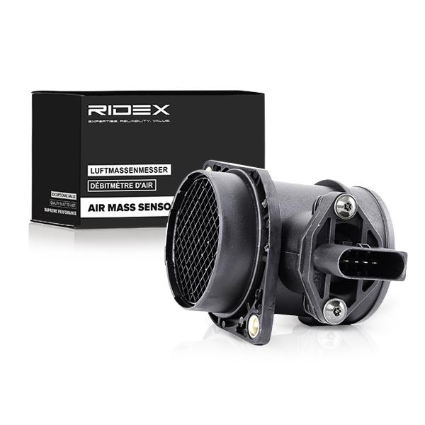 Side view of RIDEX 3926A0059 Mass air flow sensor with housing