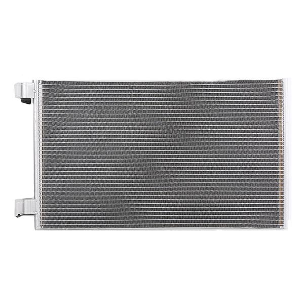 RIDEX 448C0190 Condenseur De Clim sans déshydrateur 605 x 355 x 12 mm 15,5mm 15,5mm Aluminium RENAULT: Kangoo II Be Bop, Kangoo II Express