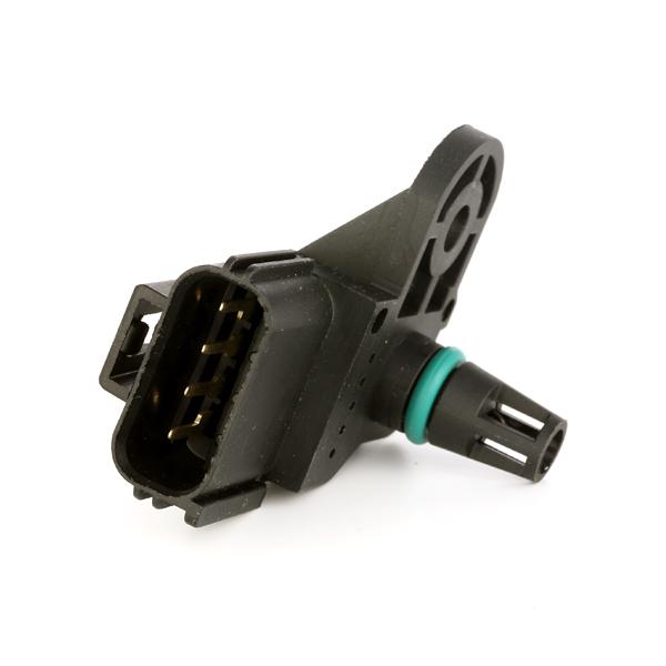 Side view of RIDEX 161B0020 Boost Gauge with integrated air temperature sensor
