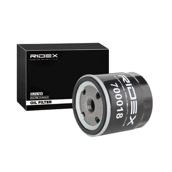 Side view of RIDEX 7O0018 Oil filter Spin-on Filter