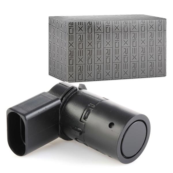 Side view of RIDEX 2412P0014 Parking Sensors Front, black, Ultrasonic Sensor