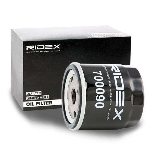 RIDEX 7O0090 Filtre à huile 3/4-16 UNF Filtre vissé OPEL: Manta A Coupé, Kadett C Coupé, GT Coupé, AUSTIN: Mini 3/5 portes, 1000-Séries Mk2