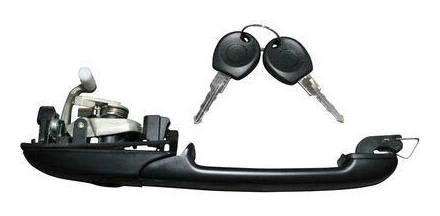 JP GROUP 1187101070 Door Handle JP without central locking, Left Front, black-image-8177016
