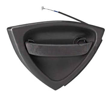 MIRAGLIO 80.960.02 Door Handle black, Right-image-8206615
