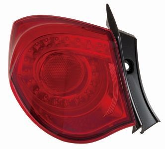 ABAKUS 667-1908L-UE Rear light Left, without bulb, LED-image-8314872