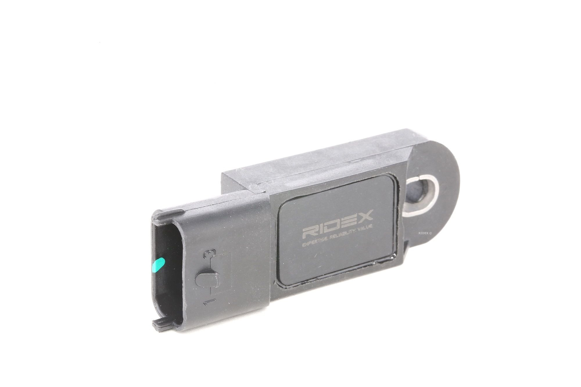 Side view of RIDEX 161B0023 Boost Gauge