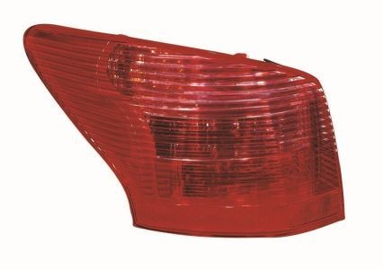 ABAKUS 550-1943L-UE Rear light Left, without bulb, Outer section, P21W-image-8349503