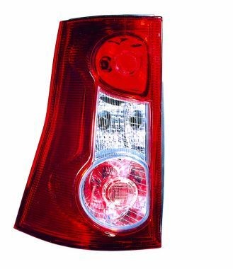 ABAKUS 551-1978L-LD-UE Rear light Left, without bulb, Outer section, PY21W-image-8349891
