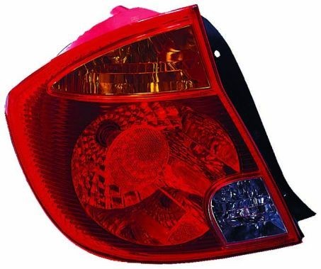 ABAKUS 221-1916L-UQ Rear light Left, without bulb, P21W-image-8350308