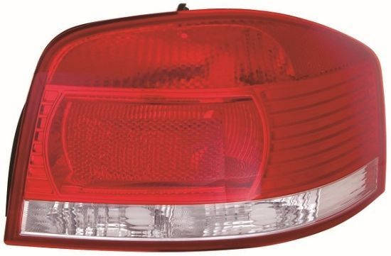 ABAKUS 441-1955R-LD-UE Rear light Right, without bulb, Outer section, P21W-image-8350431