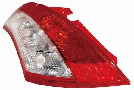 ABAKUS 218-1963L-UE Rear light Left, without bulb, P21W-image-8350651