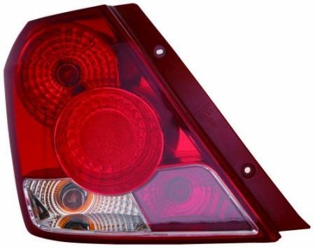 ABAKUS 222-1908L-LD-UE Rear light Left, without bulb, Outer section, PY21W-image-8351099