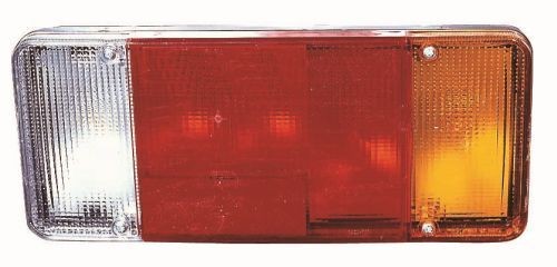 ABAKUS 663-1901R-LD-WE Rear light Right, with bulb holder, P21W-image-8352048