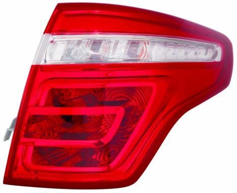 ABAKUS 552-1931R-UE Rear light Right, without bulb, Outer section, P21/5W-image-8352331