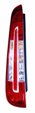 ABAKUS 431-1976L-UE Rear light Left, without bulb, Outer section, P21W-image-8354122