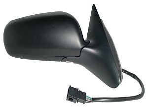ABAKUS 3505M11 Wing mirror Right, grey, Electric, Heatable, primed
