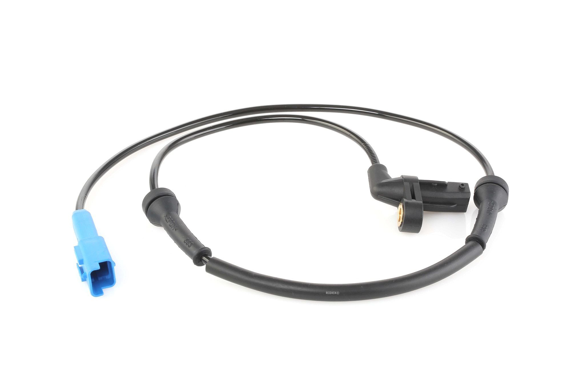 Side view of RIDEX 412W0134 ABS Sensor Front axle both sides
