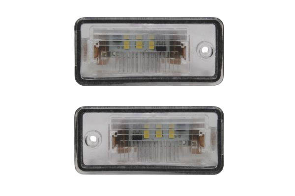 2x Eclairage De Plaque d'Immatriculation LED côté conducteur ou passager avec ampoule AUDI: A3 Sportback, A6 C6 Berline, A4 B7 Berline ABAKUS